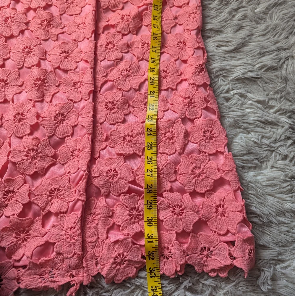 EUC Petal & Pup Tallie Mini Dress in Watermelon - Picture 12 of 16